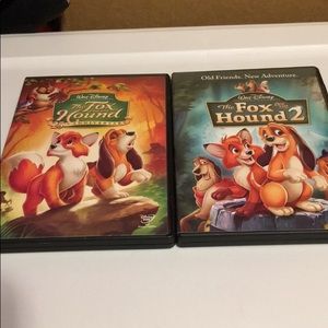 The Fox and the Hound & the Fox and the Hound 2 DVDs